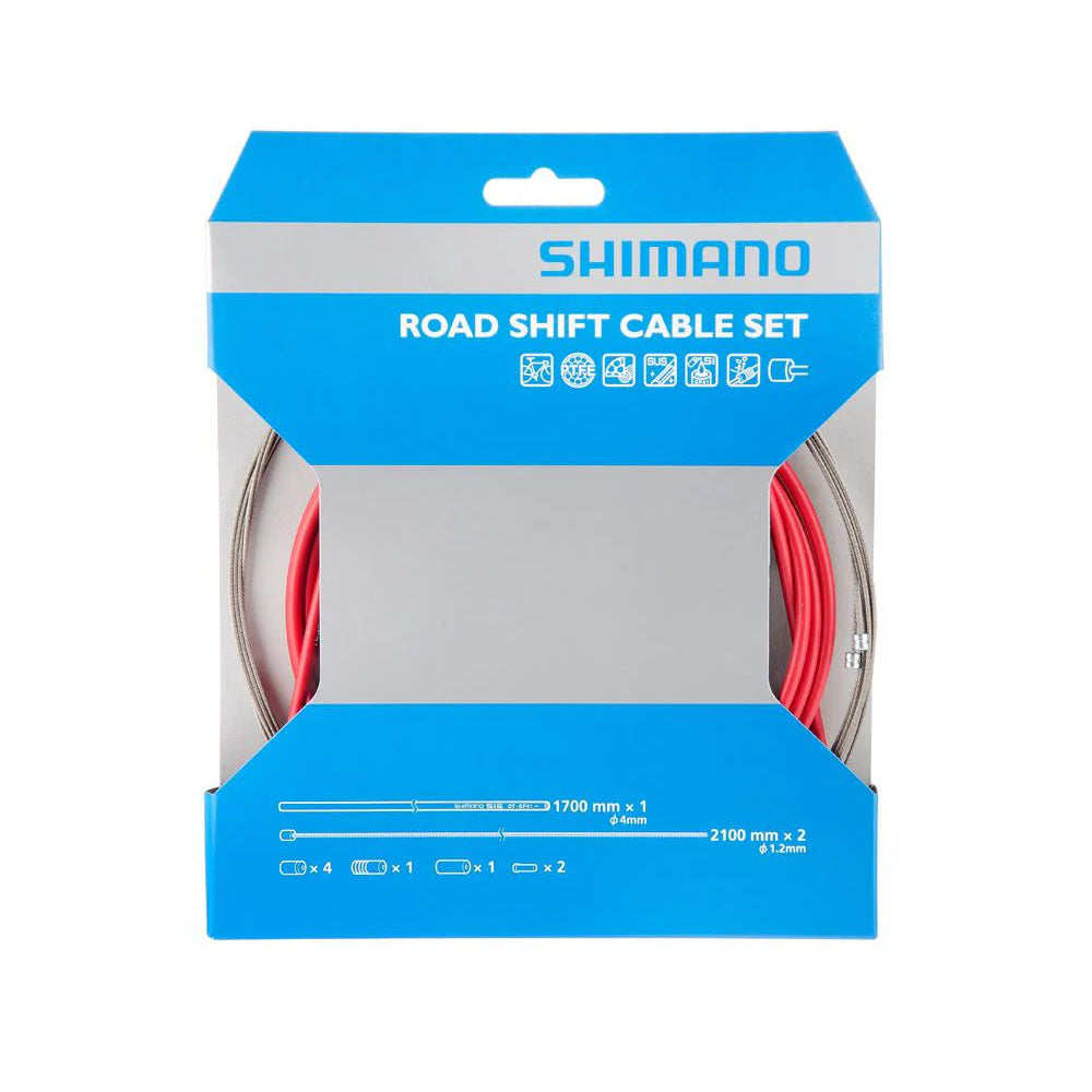 Shimano OT-SP41 Road Shift Cable Kit - Red