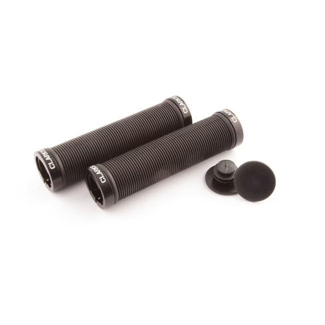 Clarks Dual Lock On MTB Grips - Black