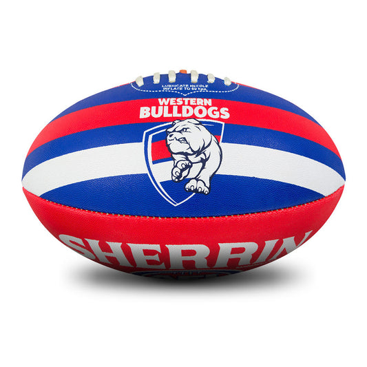 Sherrin Synthetic Football - Western Bulldogs