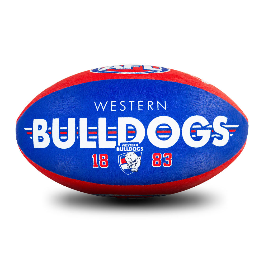 Sherrin Synthetic Football - Western Bulldogs