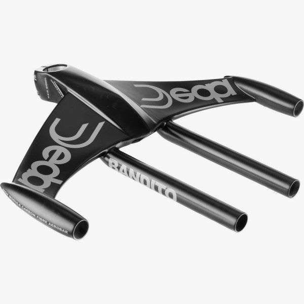 Deda Bandito Carbon Fiber Aero TT Handlebars - Matte Black