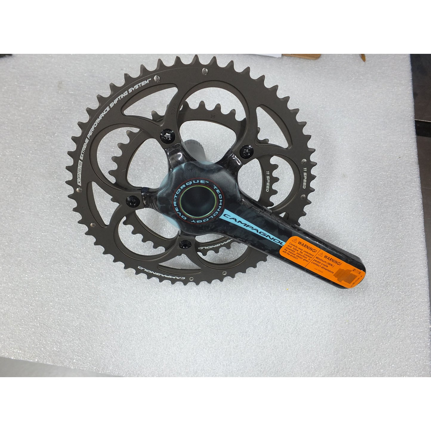 Campagnolo Comp Ultra CT crankset 172.5 (52-36)