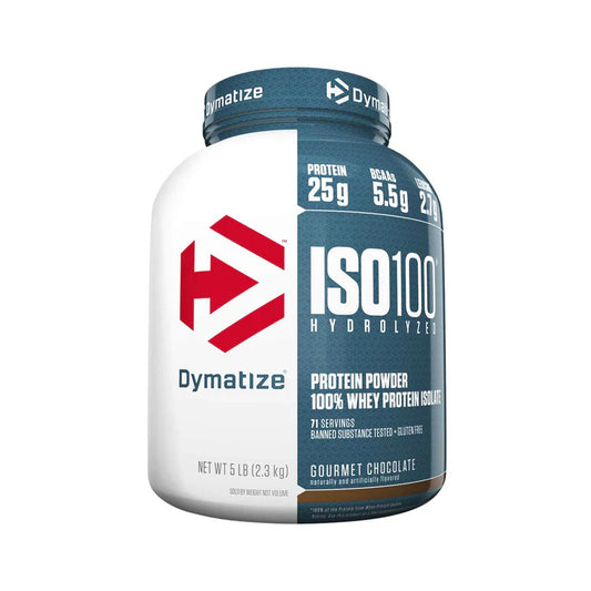 Dymatize ISO 100 Whey Protein - Gourmet Chocolate - 74 Servings