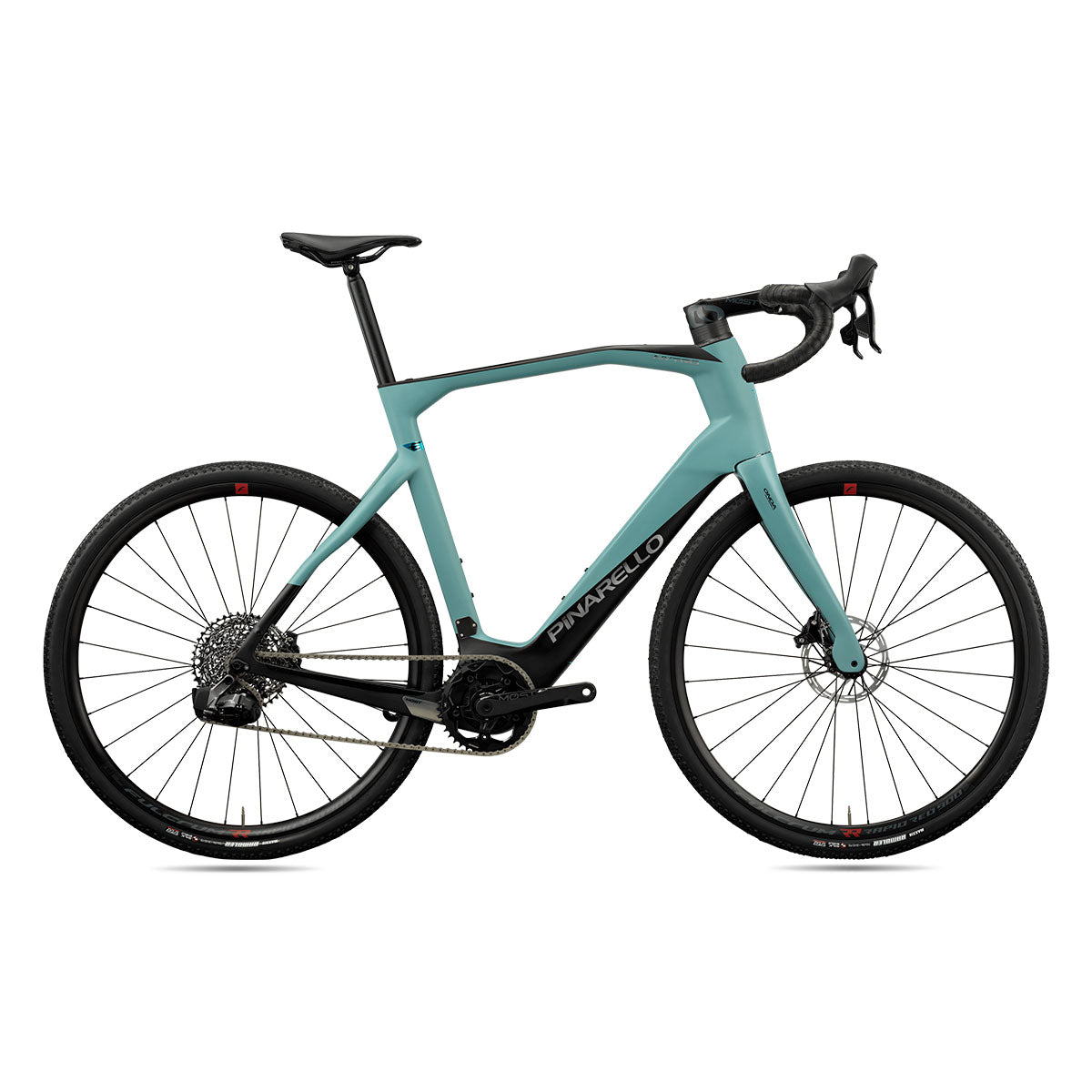 Pinarello Nytro-E Gravel E-Bike - E5 Rival XPLR - Airforce Grey