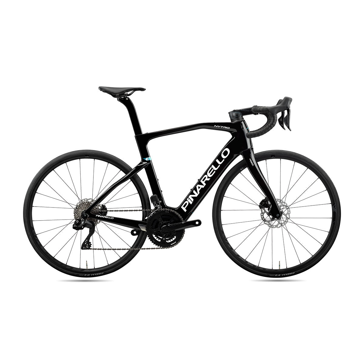 Pinarello Nytro-E Road E-Bike - E5 105 Di2 - Brilliant Black