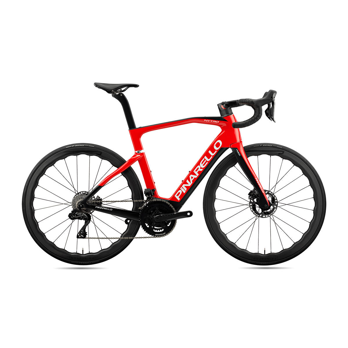 Pinarello Nytro-E Road E-Bike - E9 Dura Ace Di2 - Electro Red