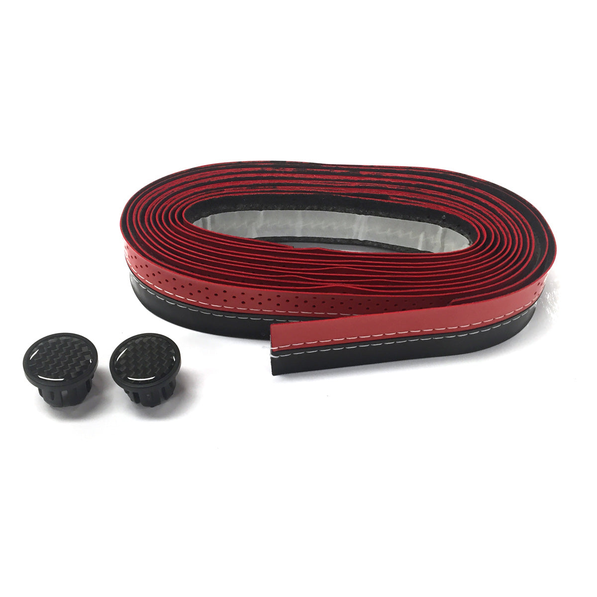 Stella Azzurra Eleganza Handlebar Tape - Black/Red