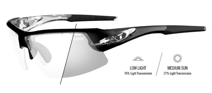 Tifosi Crit Sunglasses - Crystal Black