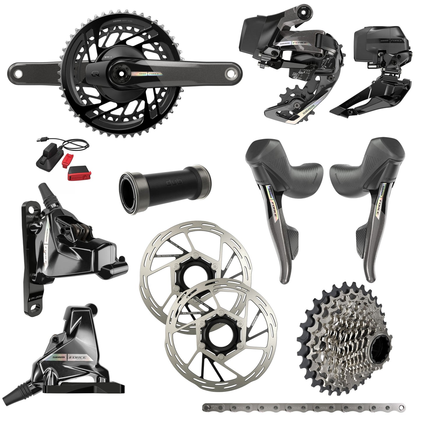 SRAM Force AXS eTap D2 Groupset 2x12