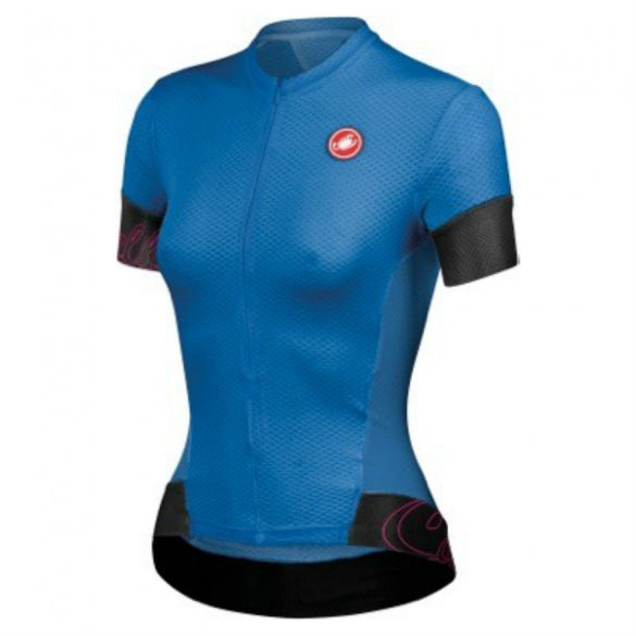 Castelli Womens Fortuna Jersey - Drive Blue