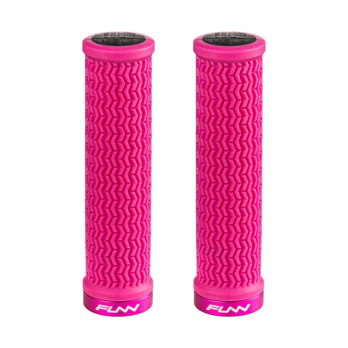 FUNN Holeshot Lock-On Grips - Pink