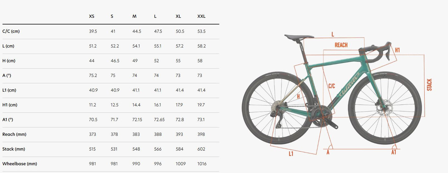 Wilier Garda Disc Bike 105 12sp Di2 - Gloss Black / Blue