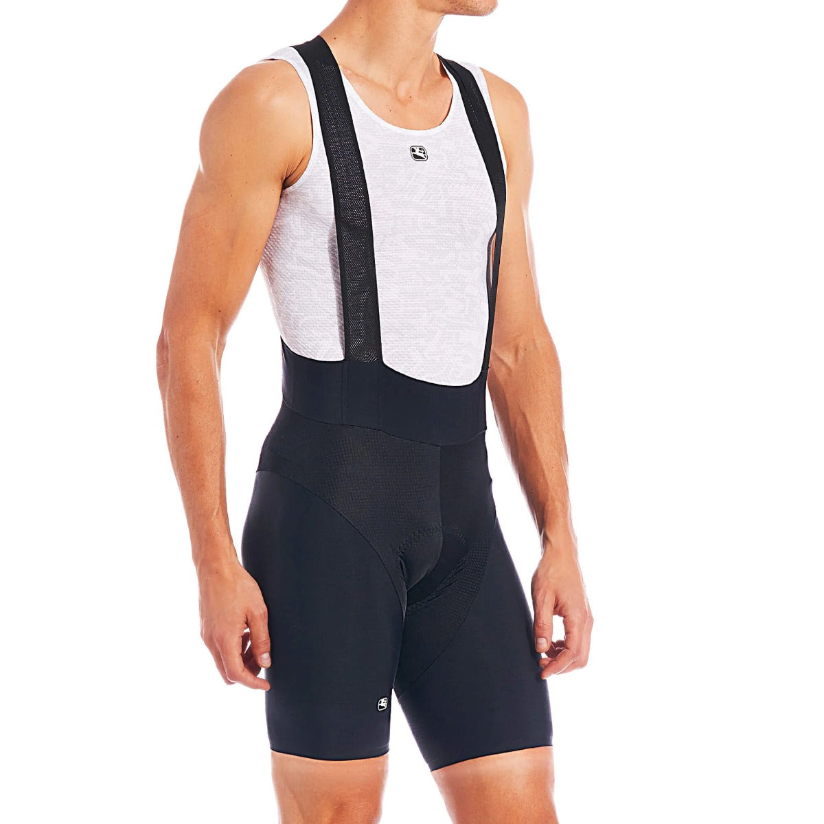 Giordana Mens Lungo Bibshorts - Black