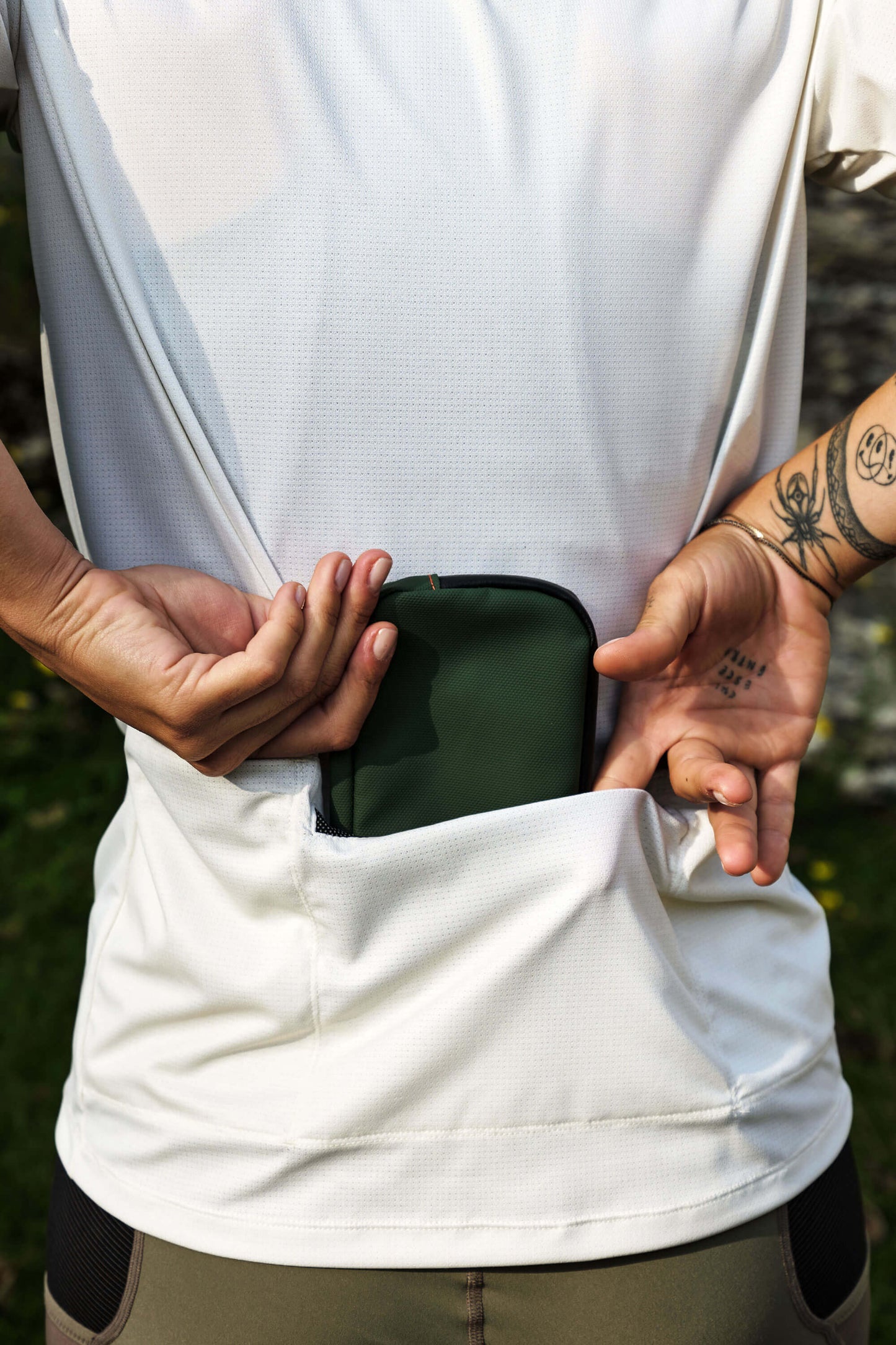 Giordana Jersey Cargo Tee S/S - Off-White