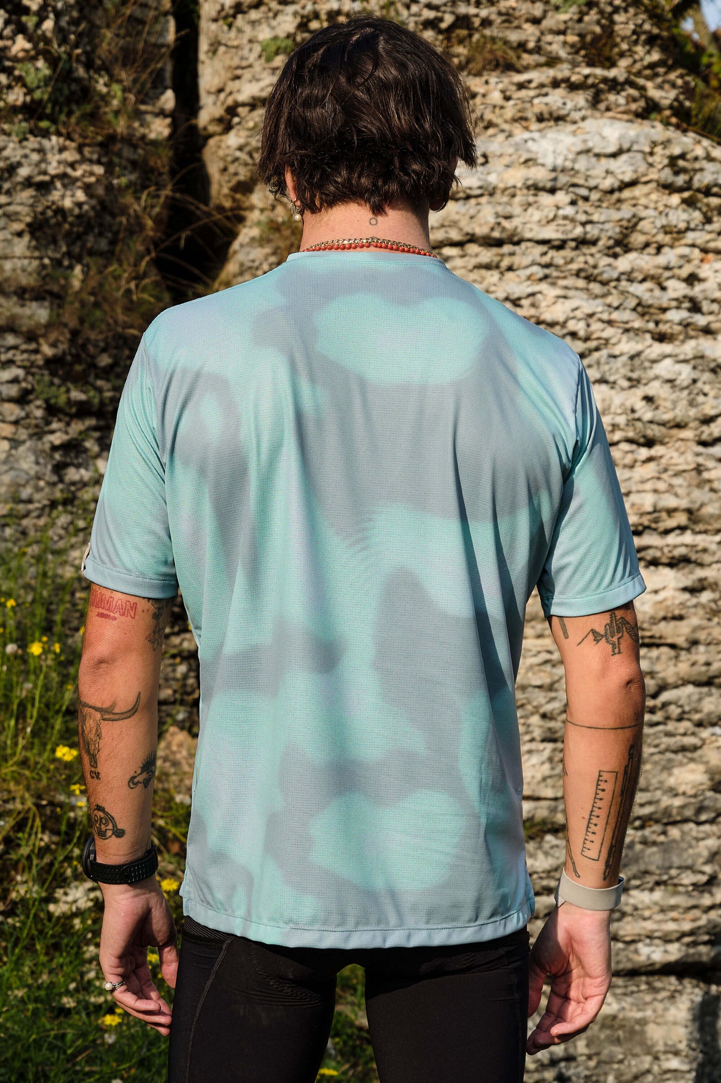 Giordana Jersey Tech Tee S/S - Silt Green