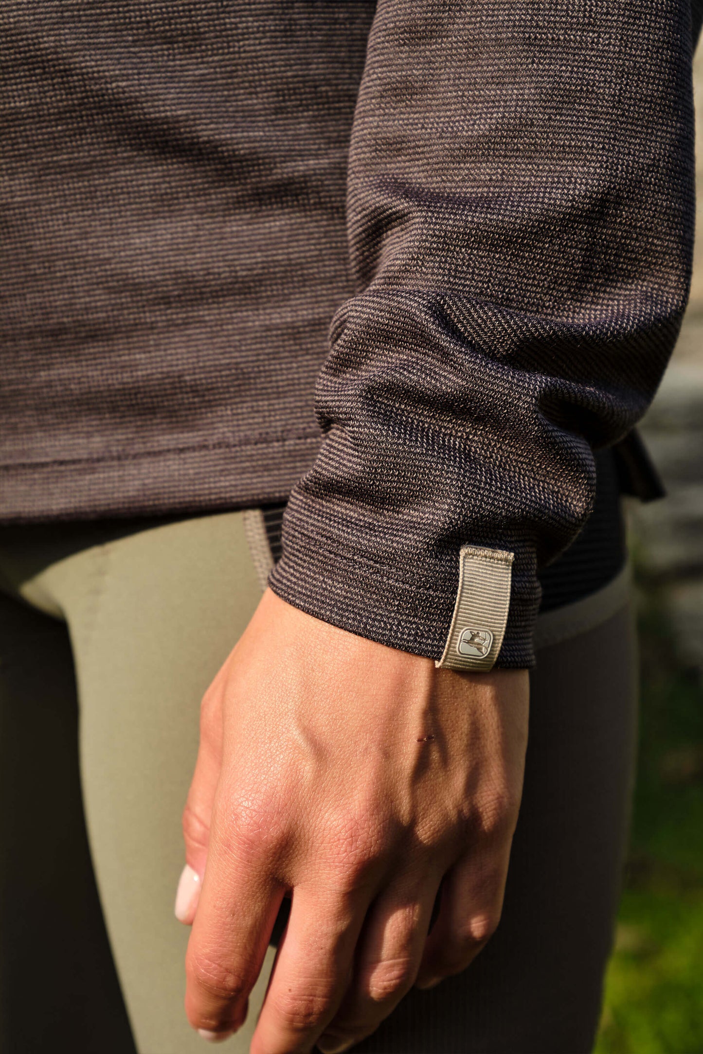 Giordana Jersey Tech Tee Wool L/S - Black