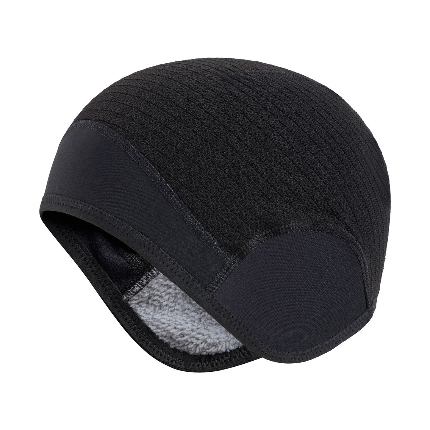 Giordana Thermal Skull Cap with Ear Covers - Black
