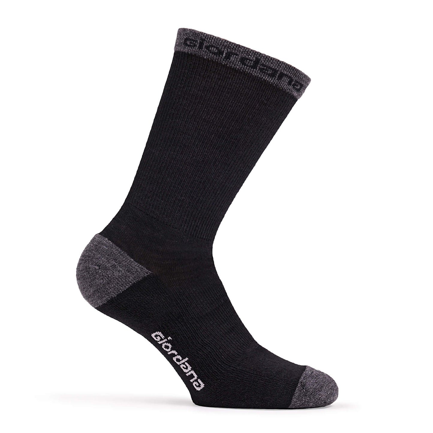 Giordana Tall Merino Socks - Black