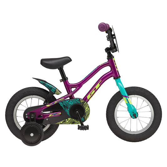 GT 2021 Siren Kids Bike - 12" - Purple