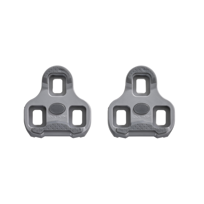 Look Keo Grip Cleats - Grey 4.5deg