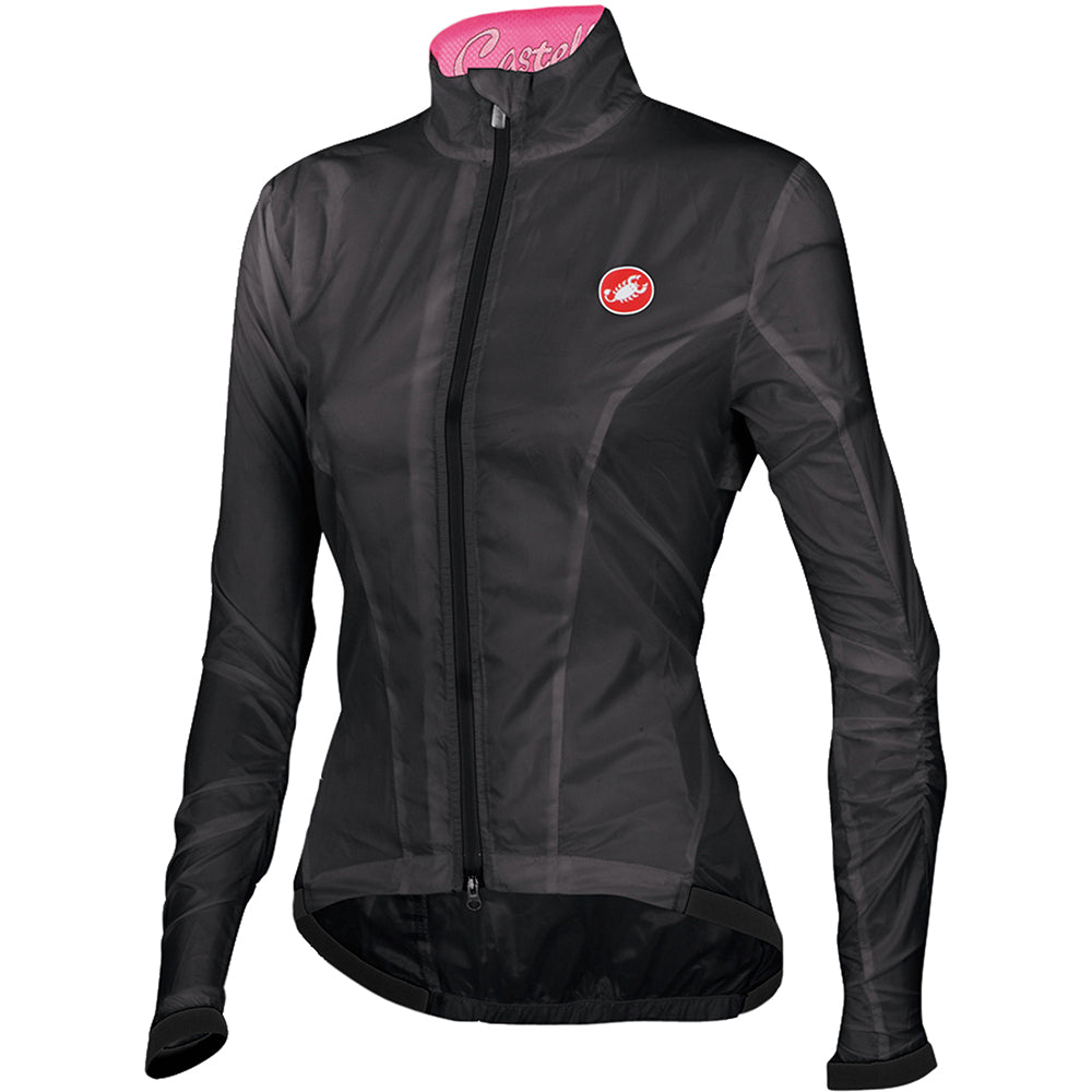 Castelli Womens Leggera Rain Jacket - Black