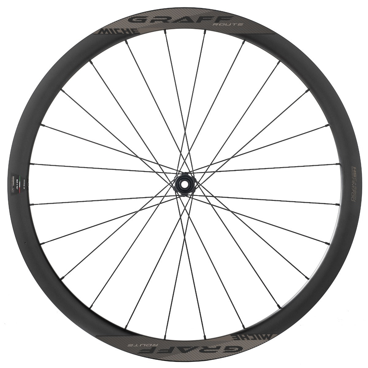 Miche Graff Route Carbon Gravel Disc Brake Wheelset