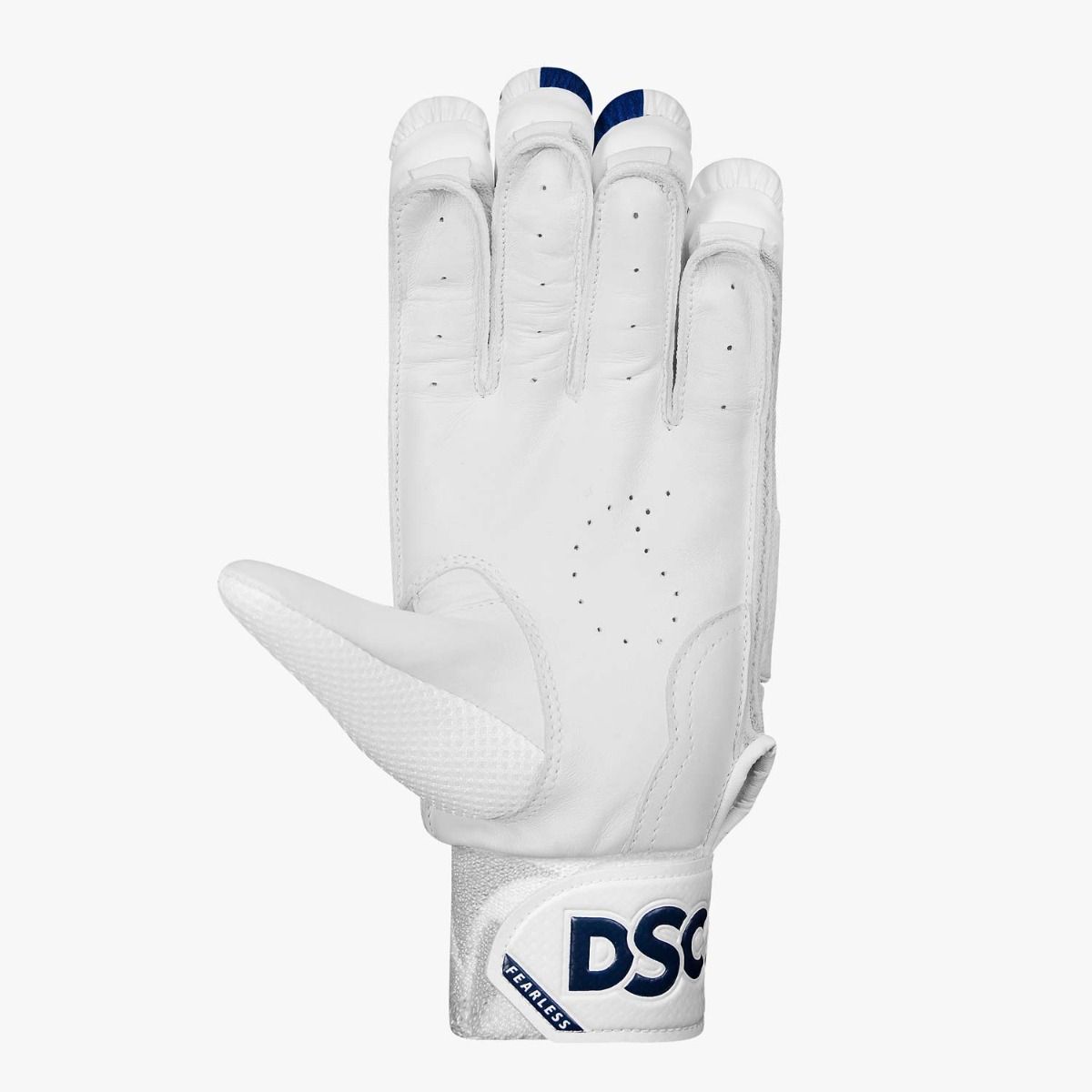 DSC Batting Gloves Pearla 4000 - White/Blue