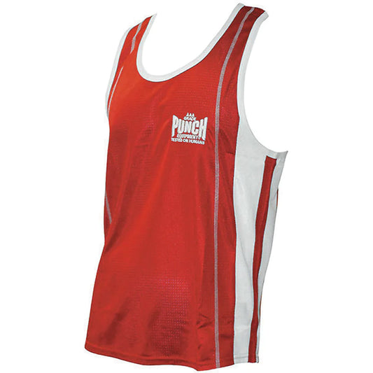 Punch Competition Singlet - Red
