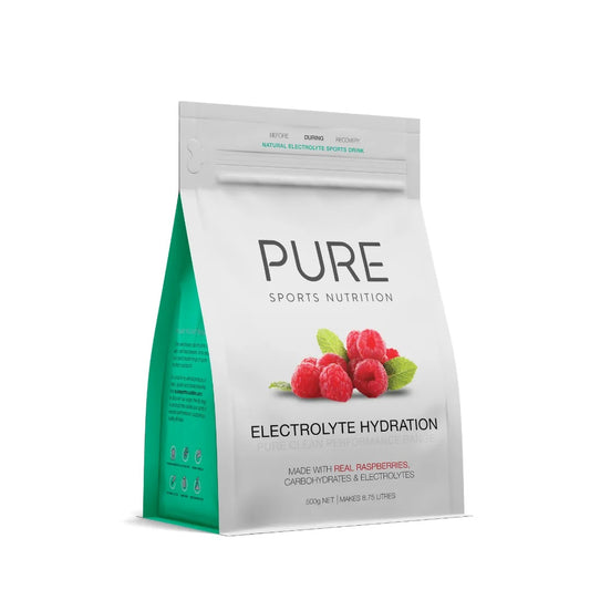 Pure Sports Nutrition Electrolyte Hydration - Raspberry - 500g