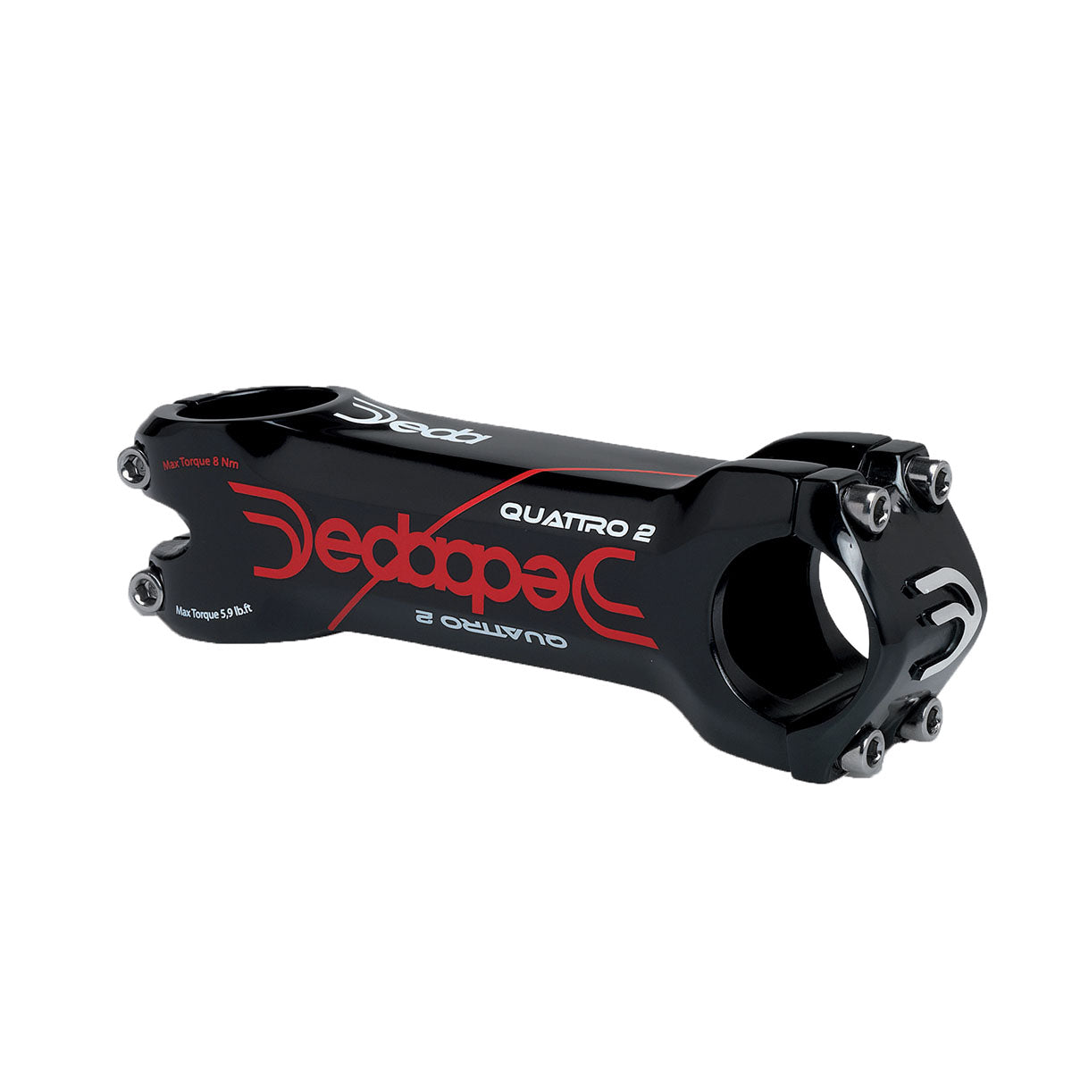 Deda Quattro 2 Stem - Black Polish