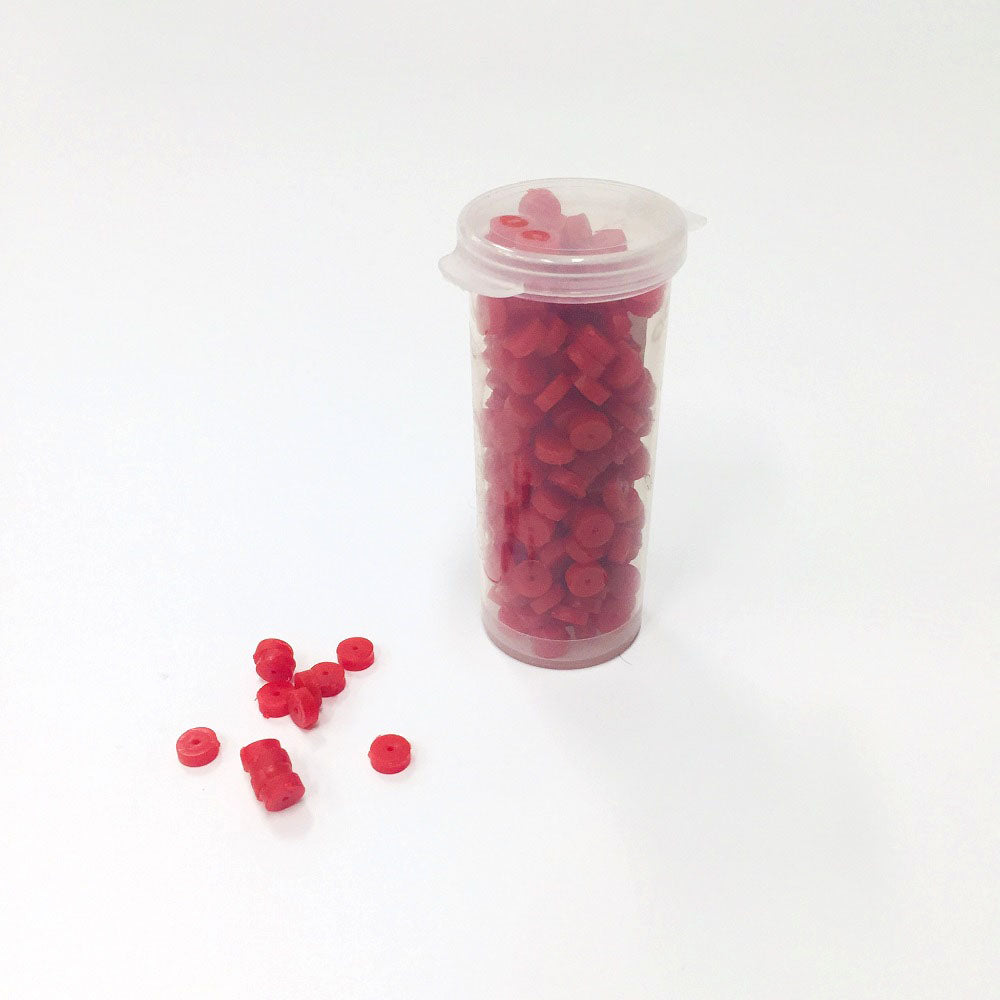 Hudz Cable Donuts 250pce Vial - Red