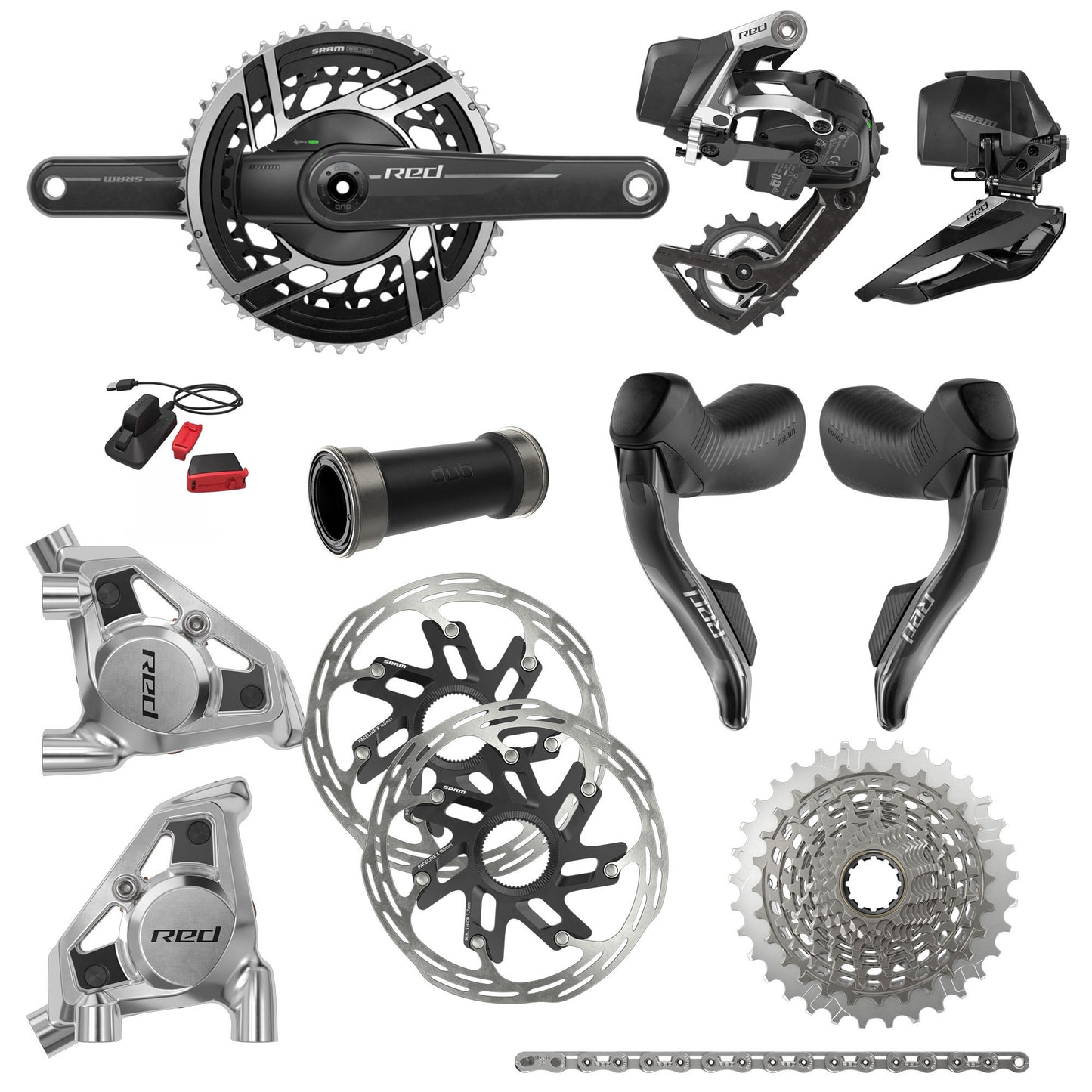 SRAM Red AXS eTap E1 Groupset 2x12