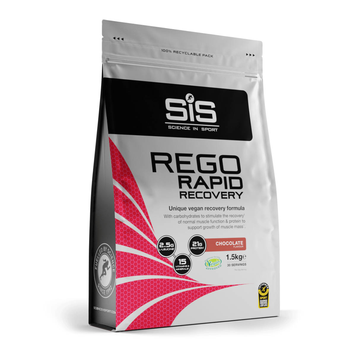 SIS Rego Rapid Recovery Drink Mix - 1.5kg Vanilla