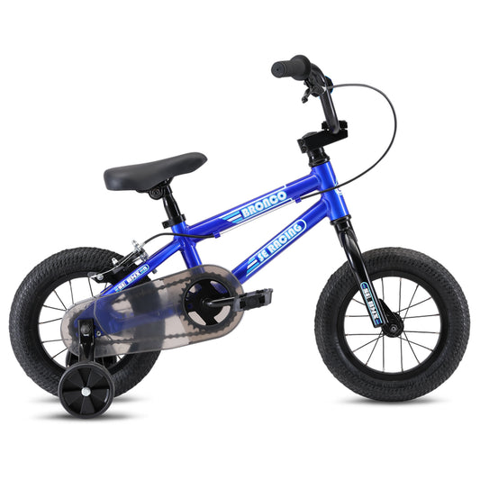 SE Bikes Bronco 12" Kids Bike - Blue