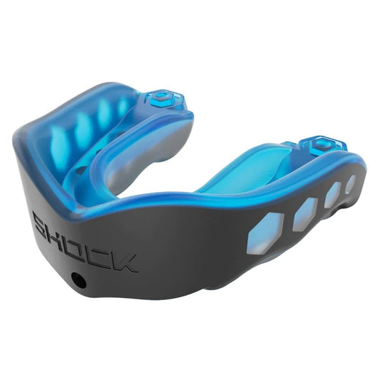 Shock Doctor Gel Max Youth Mouthguard - Black/Blue