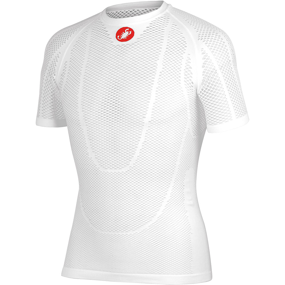 Castelli Seamless Baselayer Short-Sleeve - White