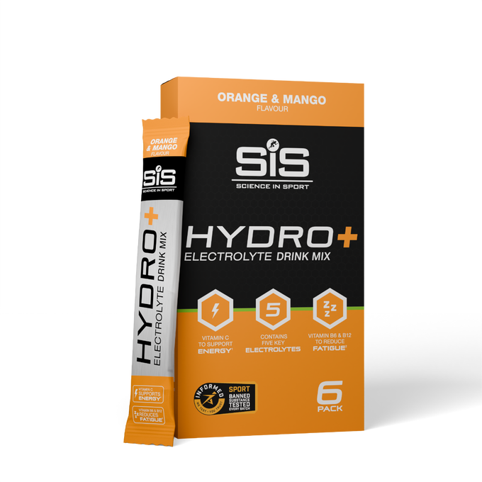 SIS Go Hydro+ Electrolyte Drink Mix 6 Pack - Orange Mango