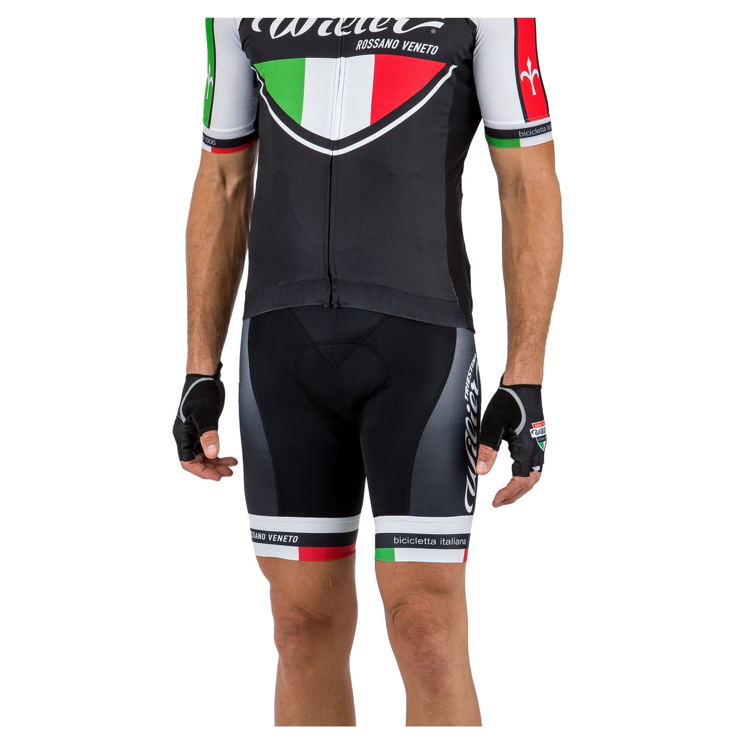 Wilier Clothing Bibshort Squadra Corse - Black
