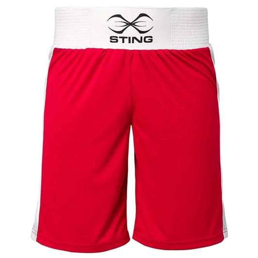 Sting Mettle Boxing Shorts _ Red