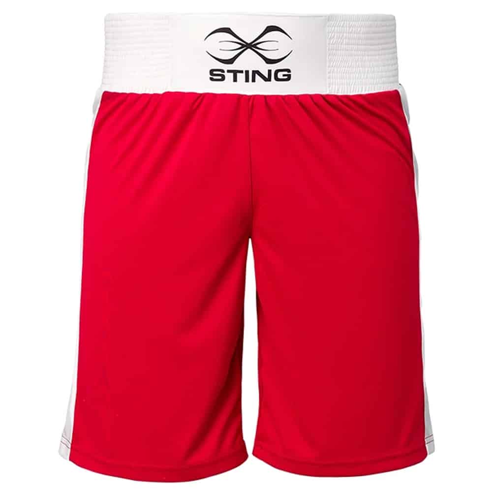 Sting Mettle Boxing Shorts - Red