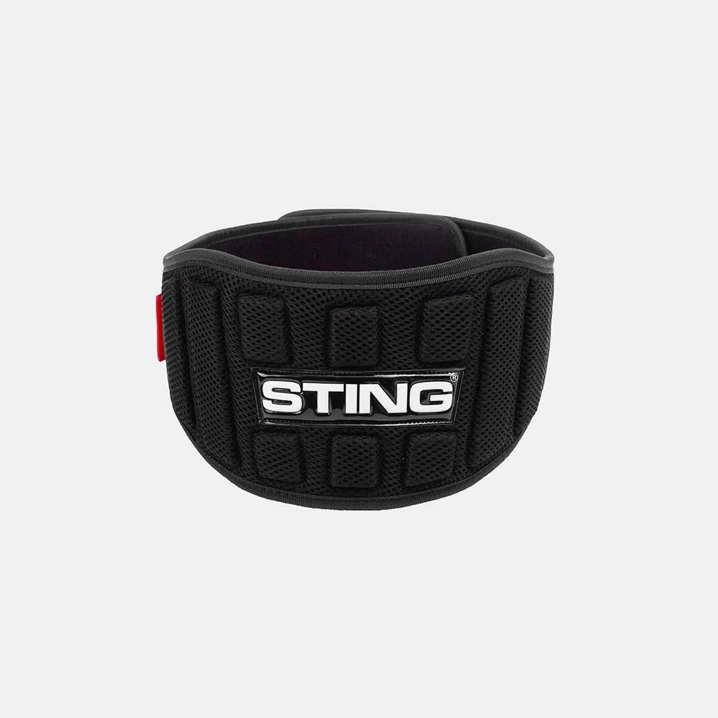 Sting Neoprene Lifting Belt 6" - Black/Red