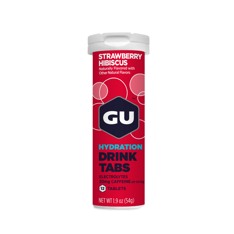 GU Energy Hydration Tabs - Strawberry Hibiscus