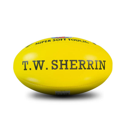 Sherrin Super Soft Touch Football - Yellow