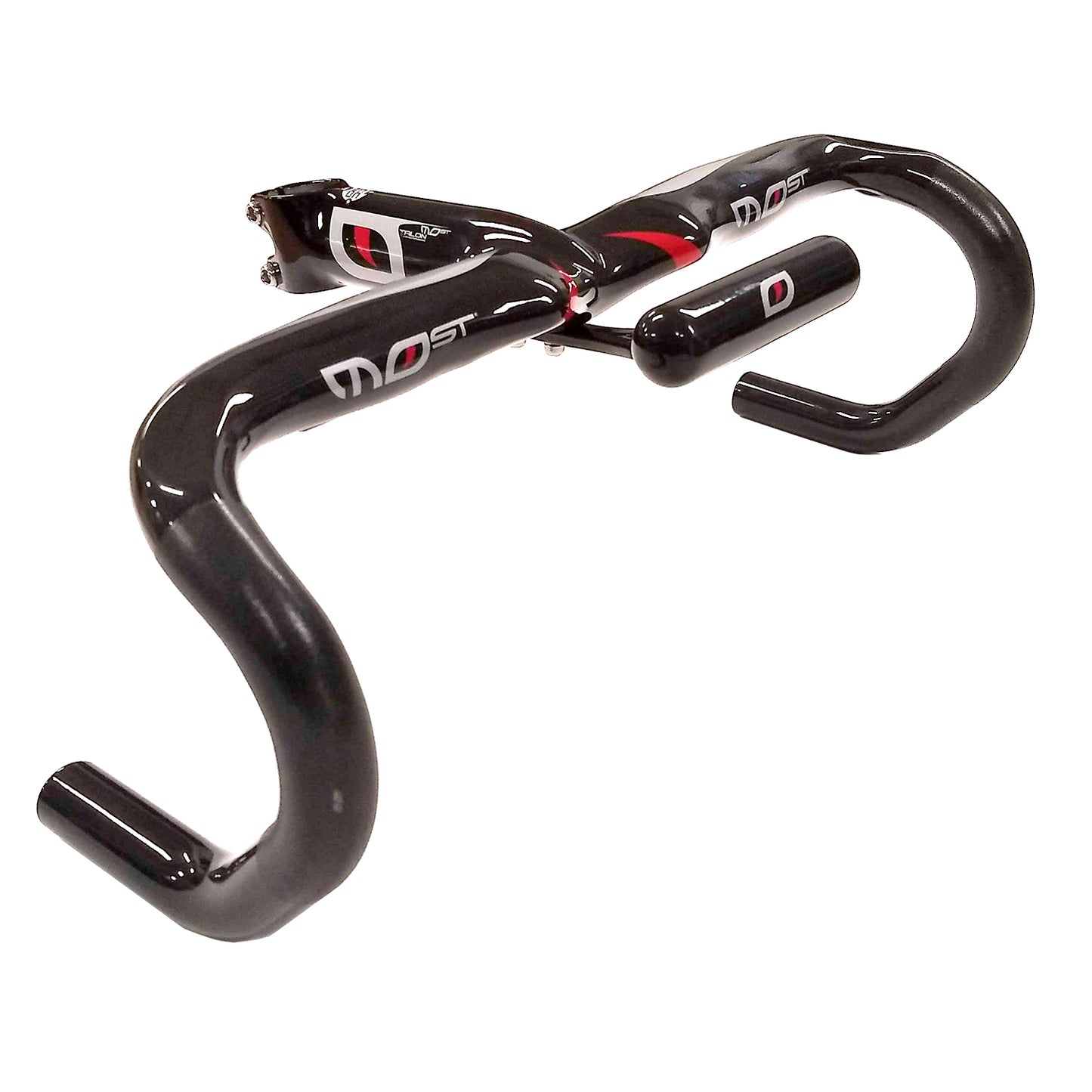 Most by Pinarello Talon Anatomic 1 Piece Carbon Handlebar - Gloss Carbon