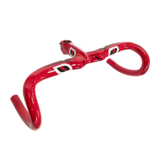 MOst Talon Compact 1K Carbon Integrated Handlebars - Red