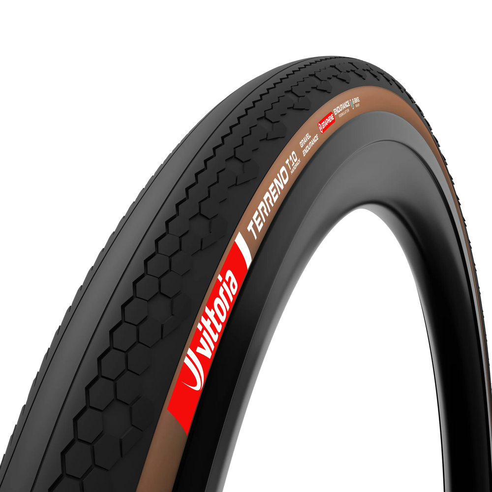 Vittoria Terreno T10 Hardpack Tyre - Brown - 700 x 45mm