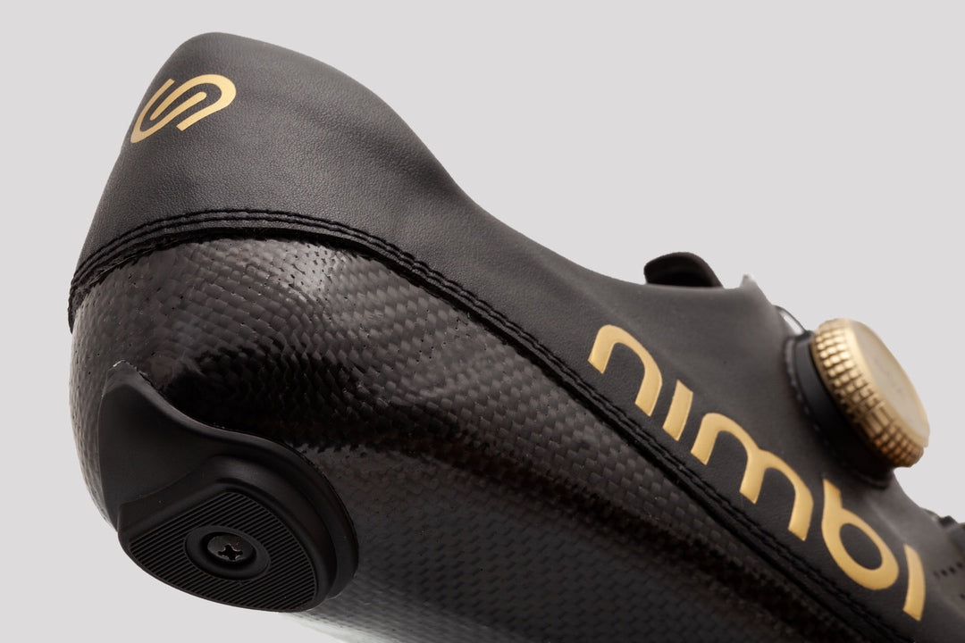 NIMBL Ultimate Cycling Shoes - Black / Gold