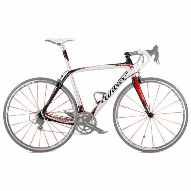 Wilier Cento Uno Mechanical Frameset - White/Red