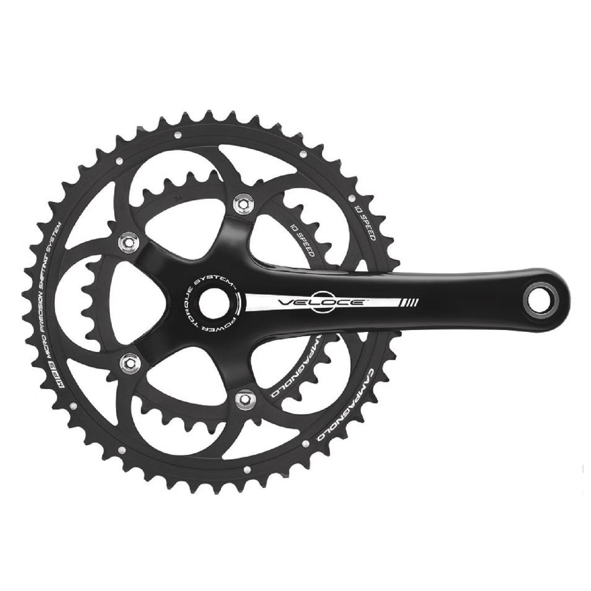 Bicycle Veloce 10 Campagnolo Veloce 10 Speed Powertorque Cranksets