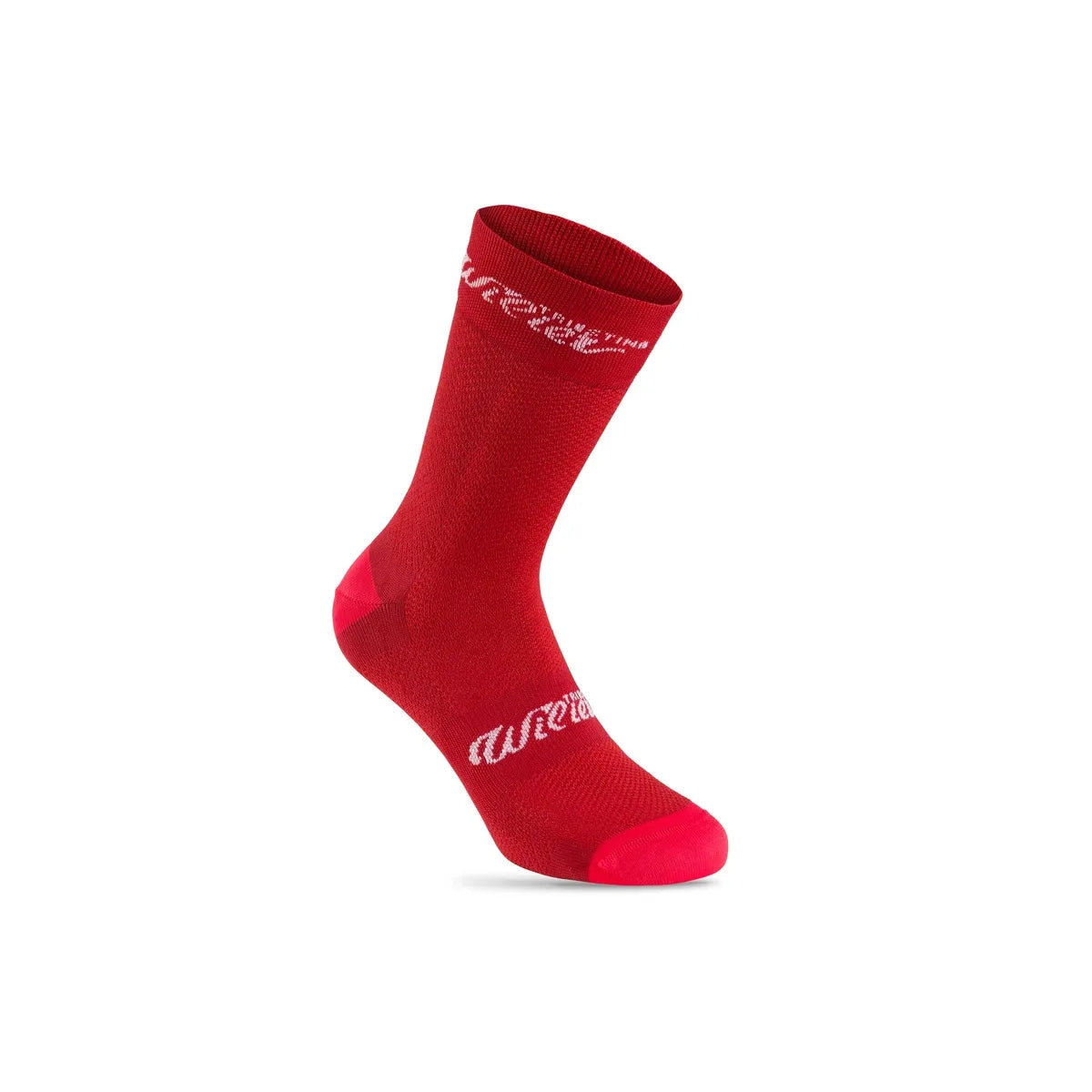 Wilier Aurora Cycling Socks - Cherry Red